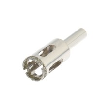 Diamond drill on glass and ceramics of the tundra, trihedral shank, 20 x 65 mm