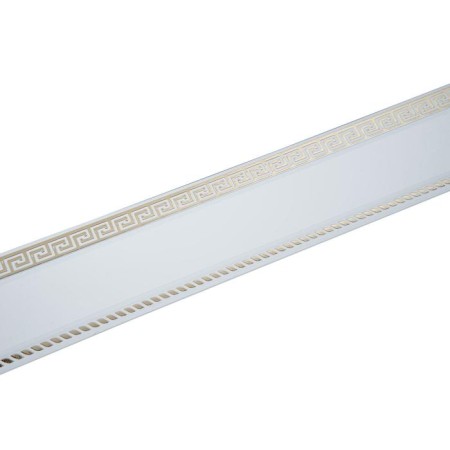 Bar for the cornice "meander", height 7 cm, length 25 m, color gold, white