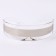 Carnival glasses continuous, silver color