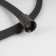 Shower hose IDDIS Optima Home Oph20gli19, silicone, graphite matte color, 2 m