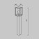 Landscape lamp Outdoor O452FL-01GF2, E27, 1x15 W, 145x145x750 mm, graphite