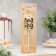 Candle for Cake "Almaz", number "8", gold with black