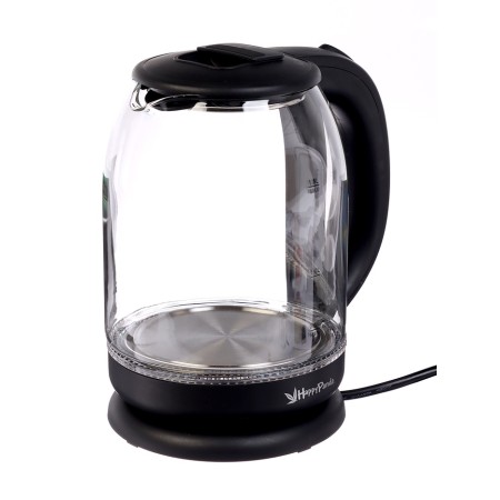 Electric kettle Happy Panda HP-2709SPBK, glass, 1.8 l, 1800 watts, black-1
