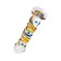 Unrealistic phallimitator Sexus Glass, glass, transparent, 17.5 cm