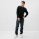 Male sweatshirt, black color, size 56