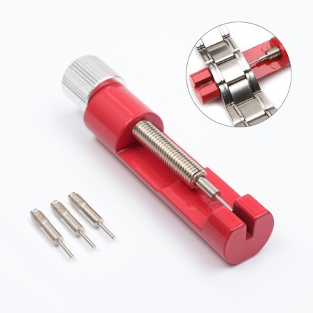 Watch repair tool, links, spleener, strap adjustment