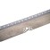 Bar for cornice "Mozart", height 7 cm, length 25 m, color silver, platinum
