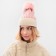 Women's hat minku, pink color, rr 58-60
