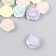 Beads for creativity plastic "Rose. Purvalum shine" set of 20 g 1.8x2x1 cm