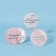 Pocket mirror "marble", d = 7 cm, color mix