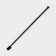 Bathroom cornice, telescopic 120-220 cm, size 200 cm, black color