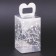 New Year. Box gift New Year's folding PVC "Christmas tree in the forest" 12 x 7 x 7 cm.