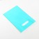 Polyethylene package with a cut handle, turquoise 20-30 cm, 30 μm