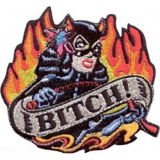 Custom Bitch strip - a girl with a whip 