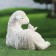 Garden figure "Sheep with a sheep" 24x17x16cm