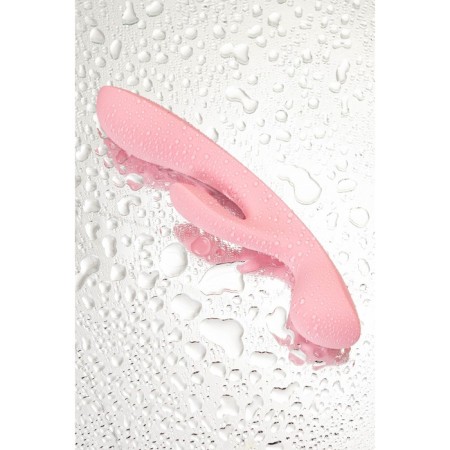 Unrealistic vibrator Satiffyer Triple OH, 24 cm, silicone, pink color-8