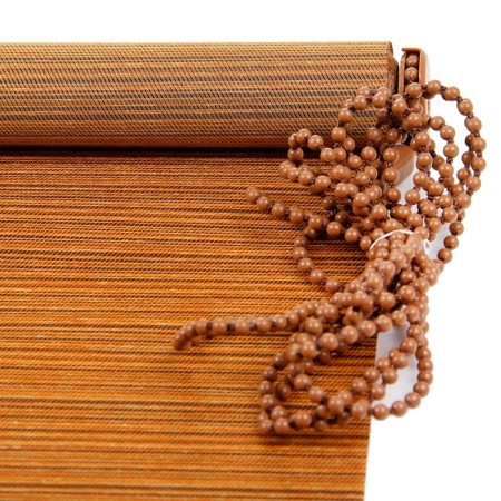 Rolled curtain "Zebrano", 60x160 cm, chocolate color-2