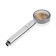 Shower Lake Zein Z2349, with a fan, 1 mode, plastic/stainless steel, yellow/chrome