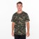 T -shirt male camouflage spots, khaki color, size 48