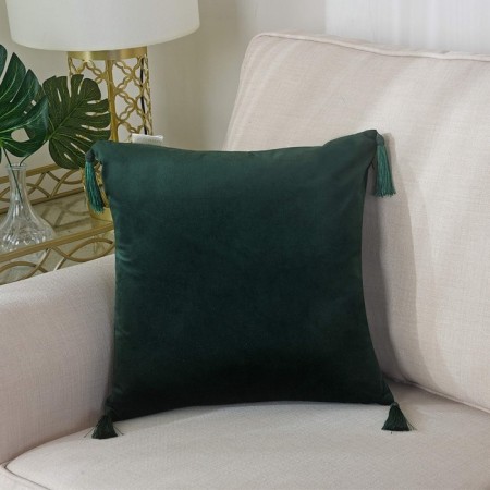 Pillowcase Sofi de Marko "Katherine", size 45x45 cm, malachite color