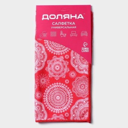 Microfiber Dolyana Microfiber "India", 29 × 29 cm, color mix-4