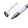 Gel pen Standard, node 0.5 mm, black ink, flu, needle rod