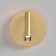 Bra Technical C176-WL-01-6W-MG, LED, 9W, 14x6.5x14 cm, 550lm, Matte gold color