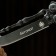 Balfish knife "Motherle" black, steel - 440, handle - steel, 20 cm