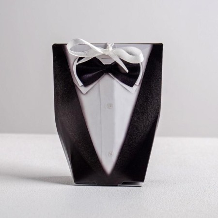 Bonbonniere box, gift packaging, “for it”, 8 x 10 x 3 cm