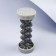 Hands and legs, roller, 17.5 × 7 × 7 cm, gray color