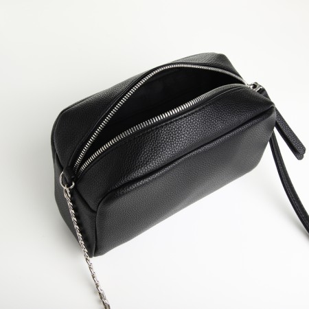 Women's bag with lightning, black color-3