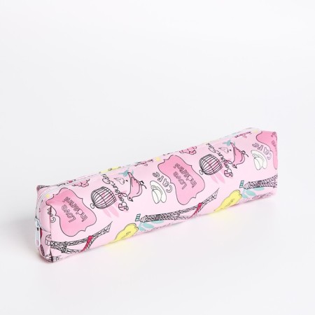 Cosmetic bag for lightning, pink color