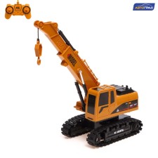 Radio -controlled “Stroytechnics” crane, mobile arrow, works from the battery