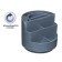 Organizer stand for the Erichkrause Mini Burger, Classic office, rotating, gray