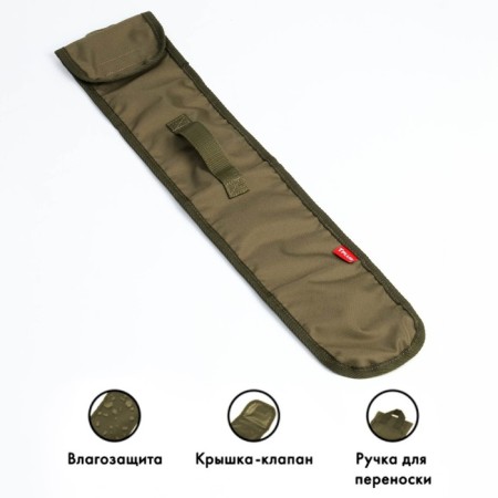 Shampoo cover, Oxford 600, Oliva, 11 x 65 cm