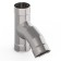 Tee 135 °, d 120 mm, stainless steel 1.0 mm