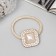 Hair elastic band "Keyly" Cube, 5 cm