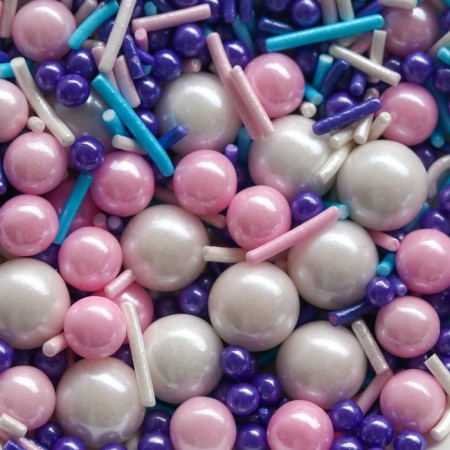 Sprinking Figure: Pink, Blue, Violet, 25 g.-6