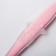Spoon silicone children's "giraffes", pink color