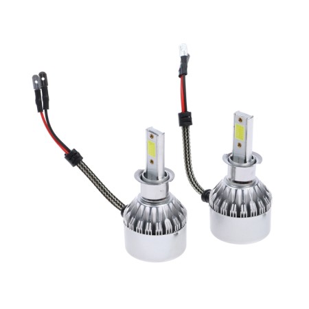 LED lamp DLED H3, C6 Original, 12V, 6500K, in a set 2 pcs-1