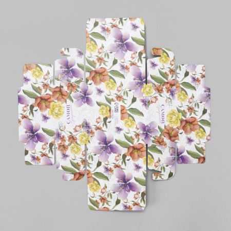 Box for confectionery products with PVC cover “Sam”, 11.5 x 11.5 x 6 cm-2