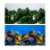 Background for the aquarium bilateral, 40 x 75 cm