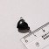 Magnetic Castle "heart" (set 2 pcs.), The color is silver-black