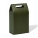 Box package with a handle, green, 27 x 16 x 9 cm