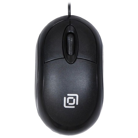 Mouse oller 105s black optical (800DPI) USB for a laptop (3but)