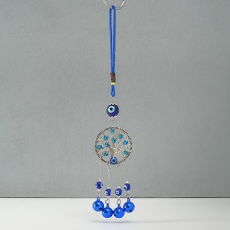 Suspension from the evil eye Metal "Tree with bells" 27 cm