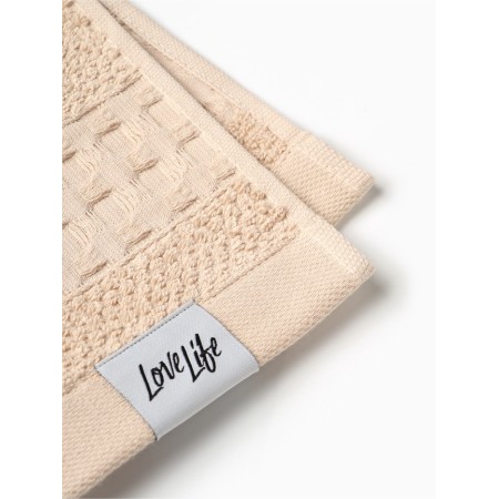 Trick Lovelife towel "Registan" 30 × 50 cm, beige, 100% cotton, 500 g/m²-3