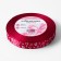 Satin tape "Hearts", 15 mm × 23 ± 1 m, raspberry color No. 072