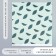 Scrapbooking paper "Avocado leaves" density 180 g 30.5x32 cm