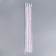Lightning "Spiral", No. 5, detachable, automatic lock, 60 cm, white/pink color
